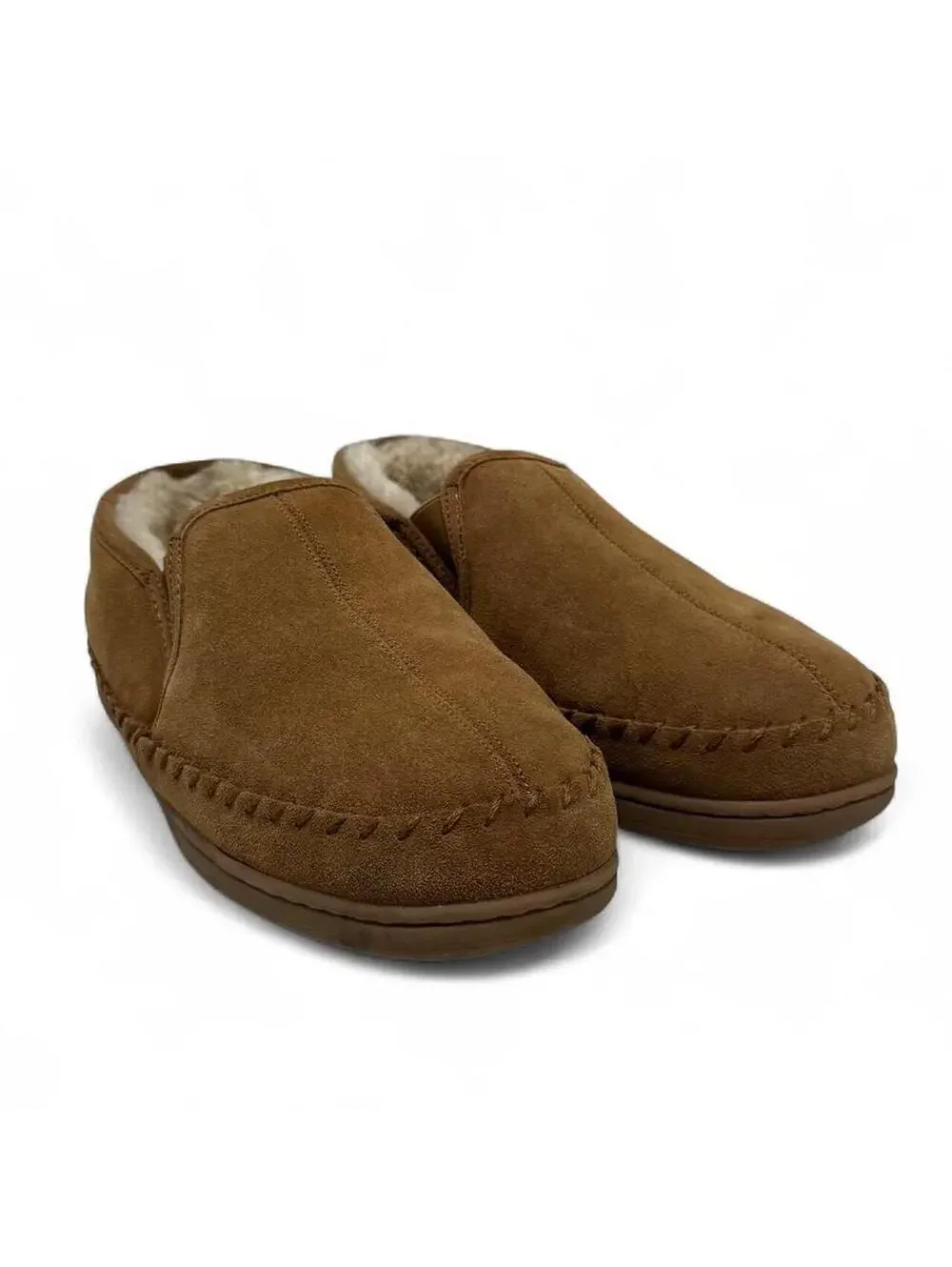 Clarks Brown Suede House Slippers